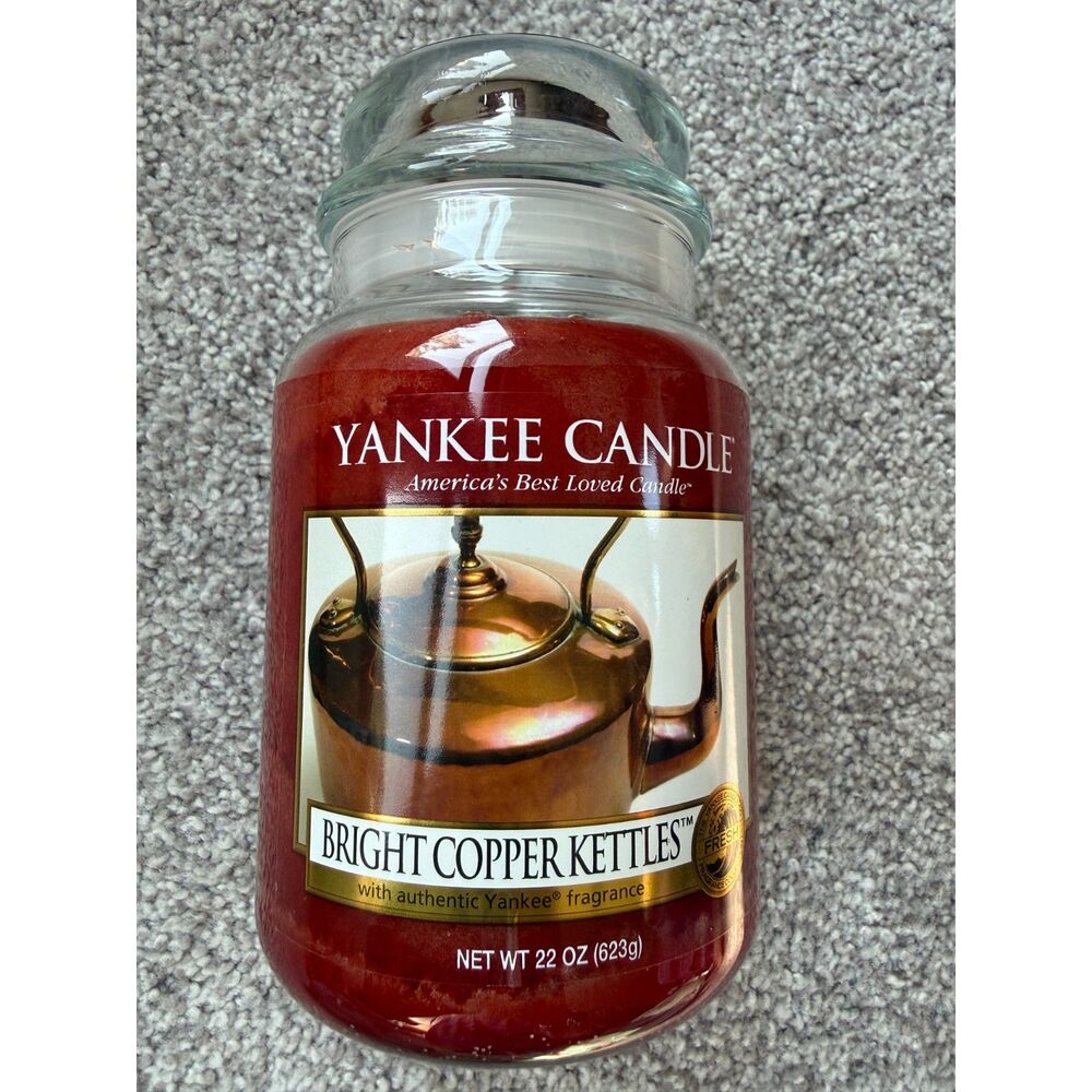 Yankee Candle Bright Copper Kettles Large Jar Candle